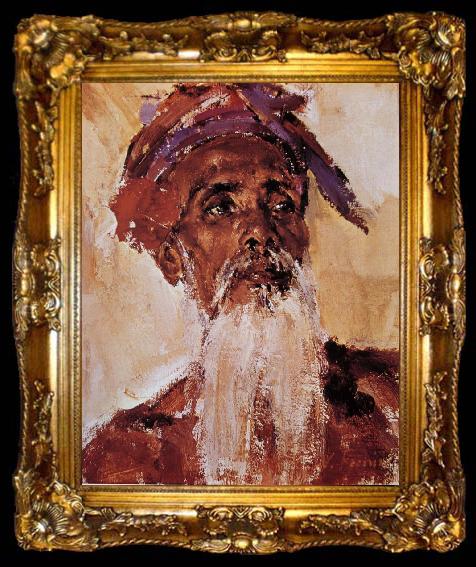 framed  Nikolay Fechin Man, ta009-2